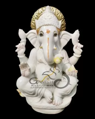 Ganesh Marble Statue in India