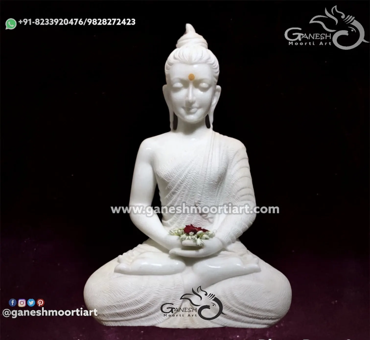 Buy Meditating Buddha Statue