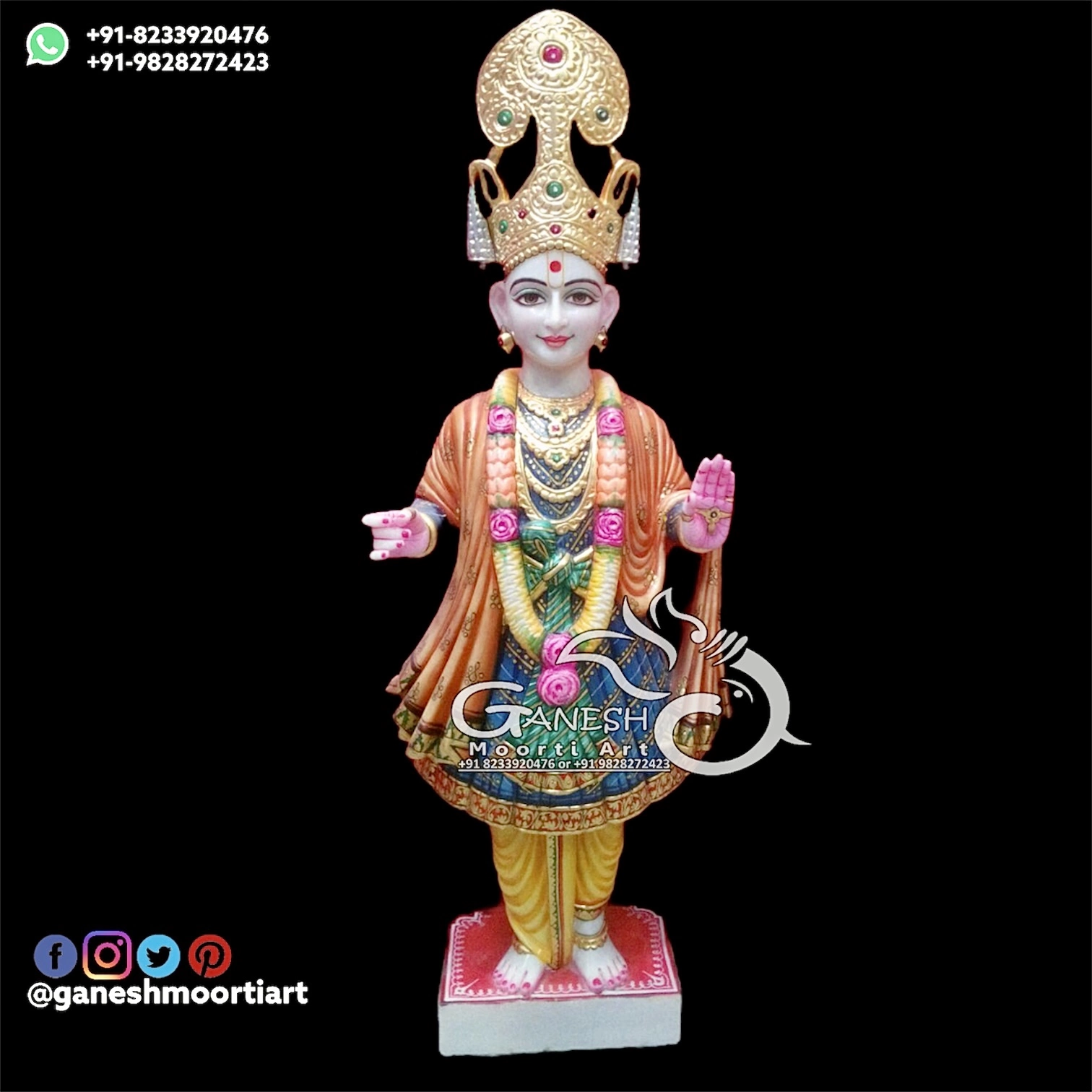 Buy SwamiNarayan Statue online 