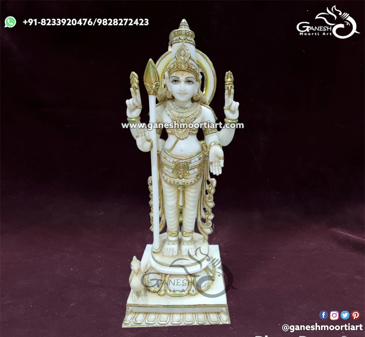 Buy Murugan Statue for Sale