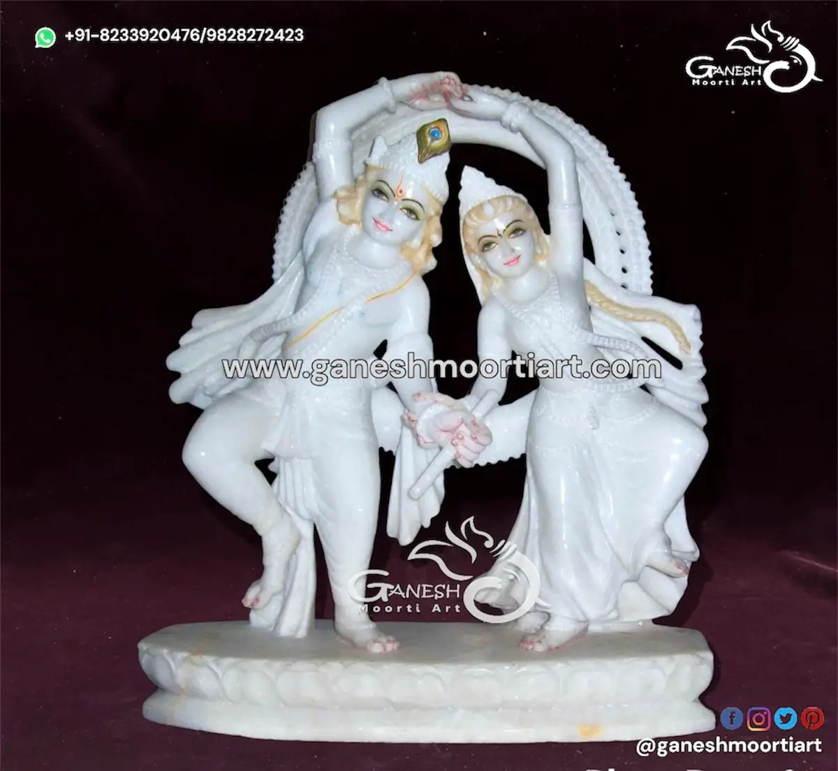 Radha Krishna Murti for Temple