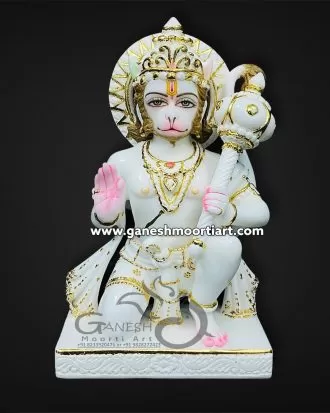 Hanuman Marble Statue in India