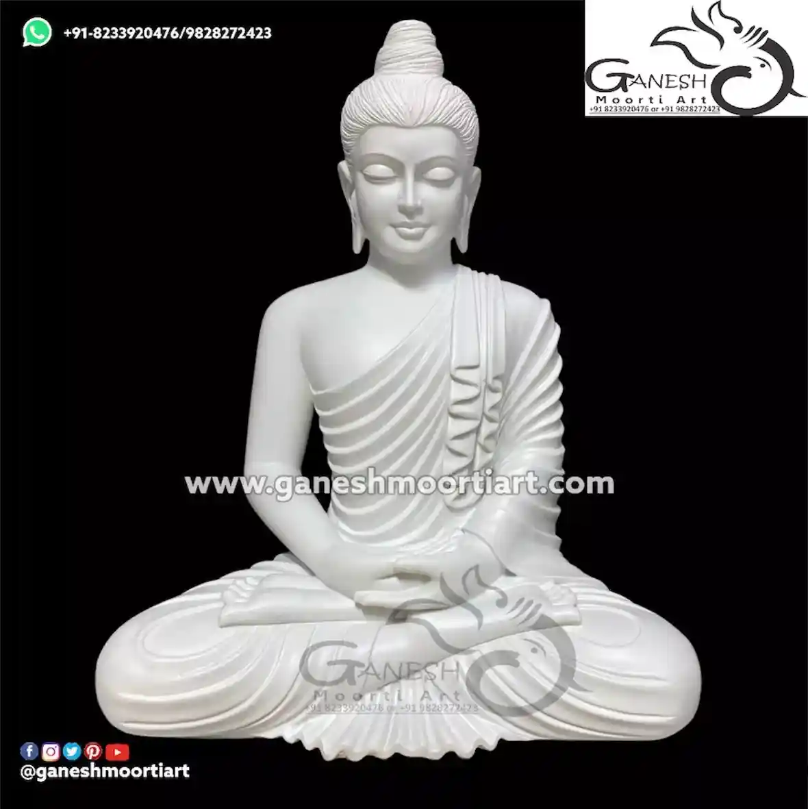 White Buddha Statue online