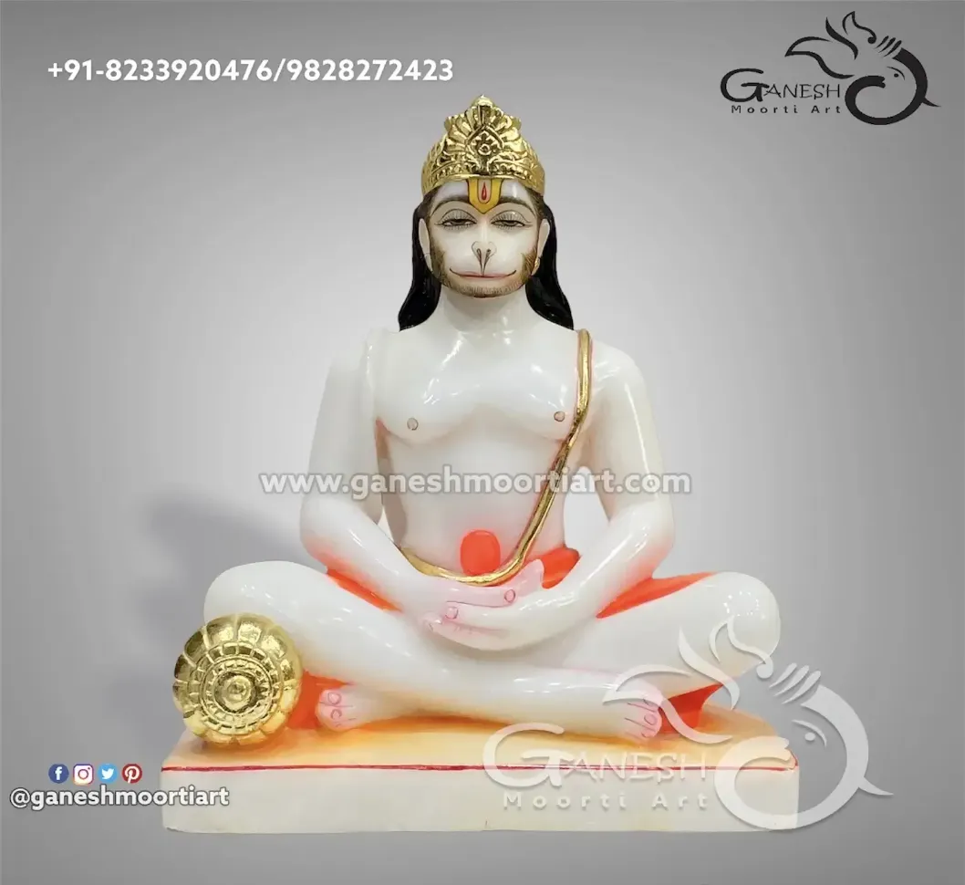 Hanuman Marble Statue