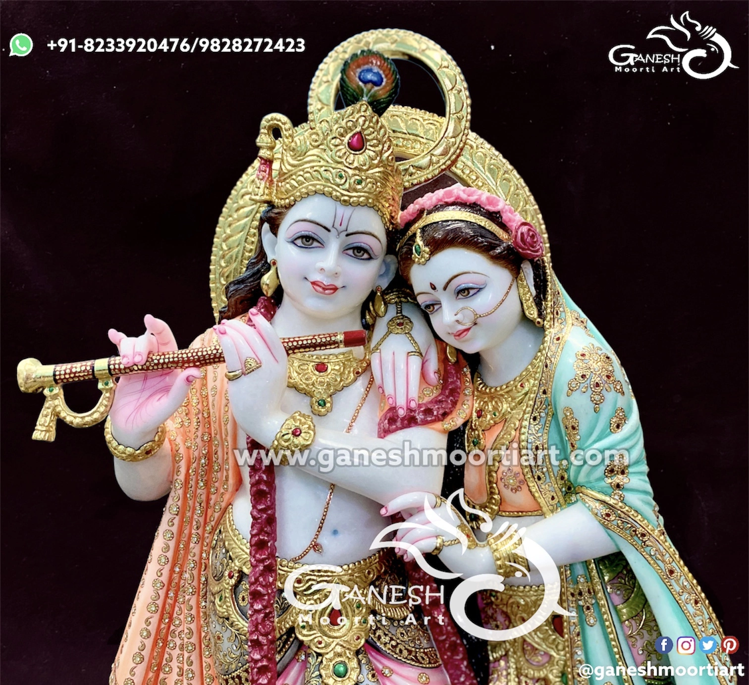 Buy Radha Krishna Idols