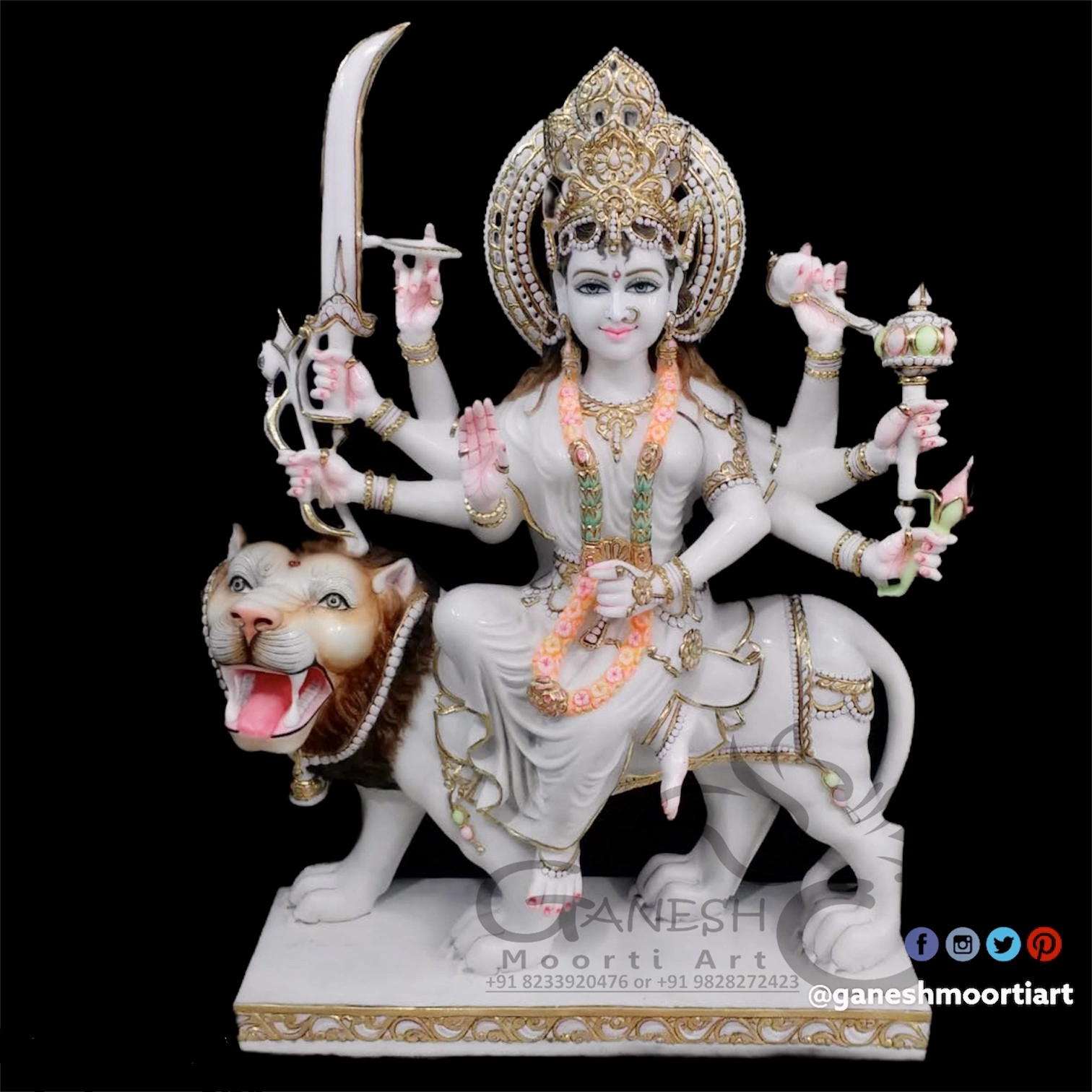 Sherawali Marble Statue