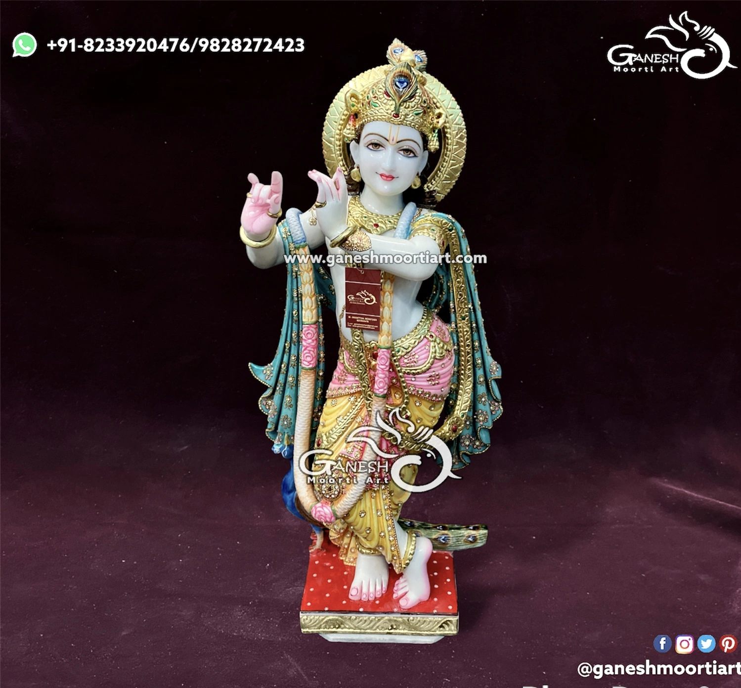 Buy Statue of Krishna online 