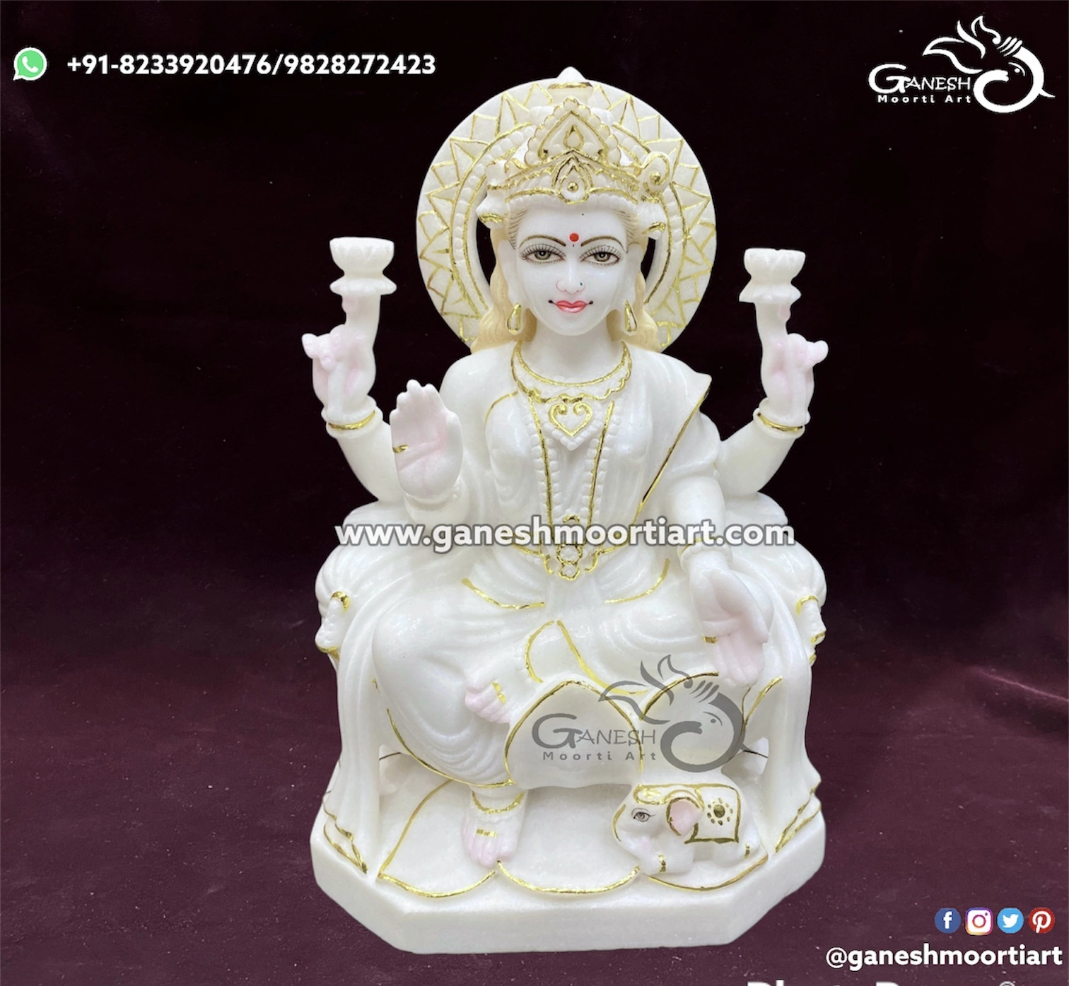 Buy Hindu Goddess Lakshmi Murti 