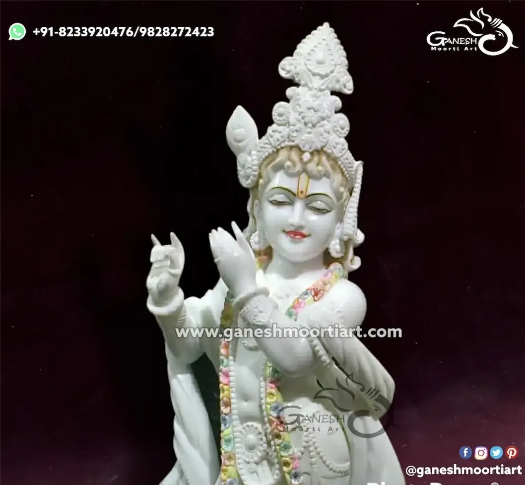 Krishna Marble Statue