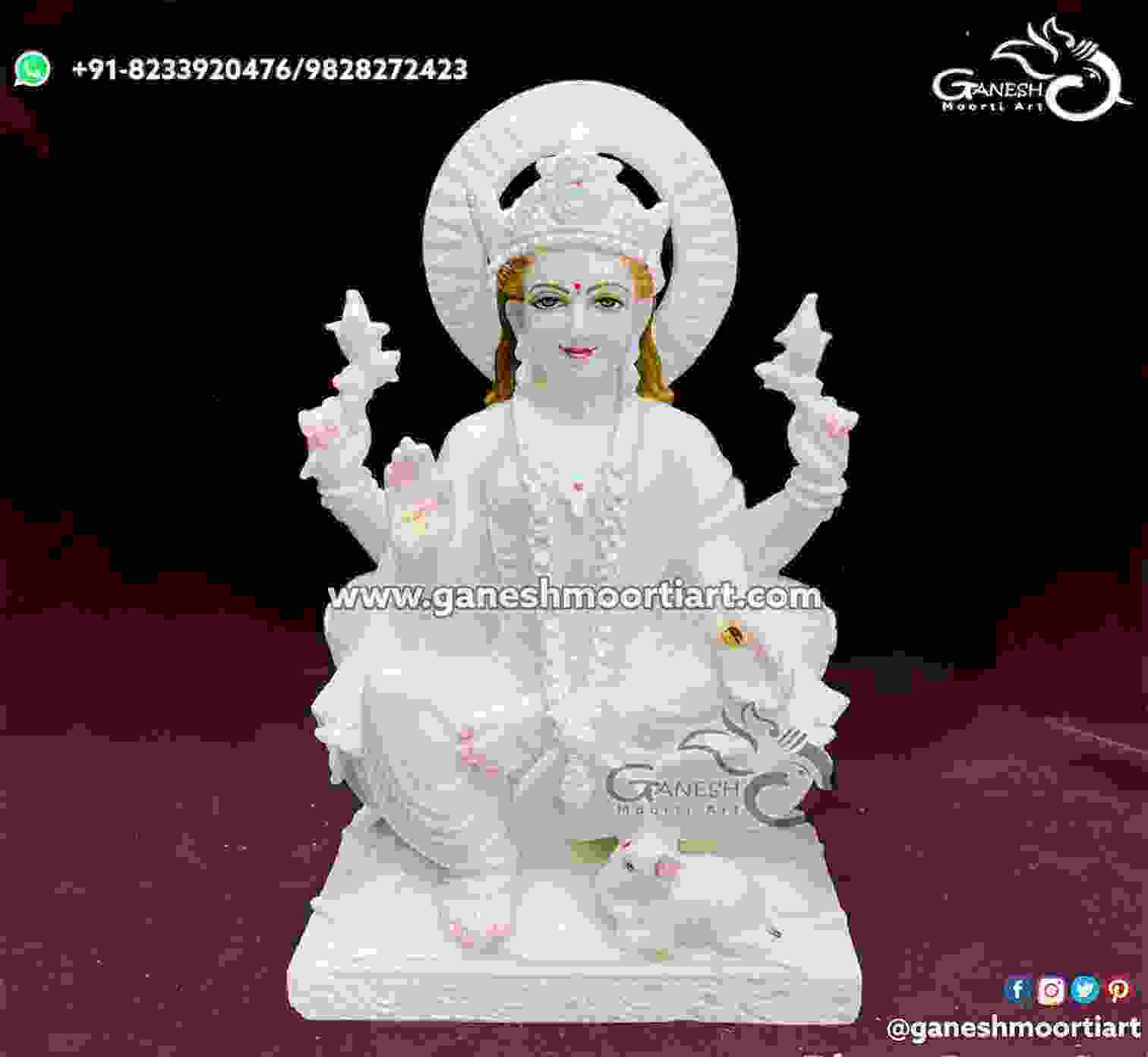 Laxmi Marble Statue